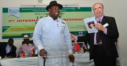 PRESIDENT JONATHAN, GOV DICKSON INDUCTED AS FELLOWS OF ISCEST